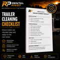 Trailer Cleaning Checklist for Customers