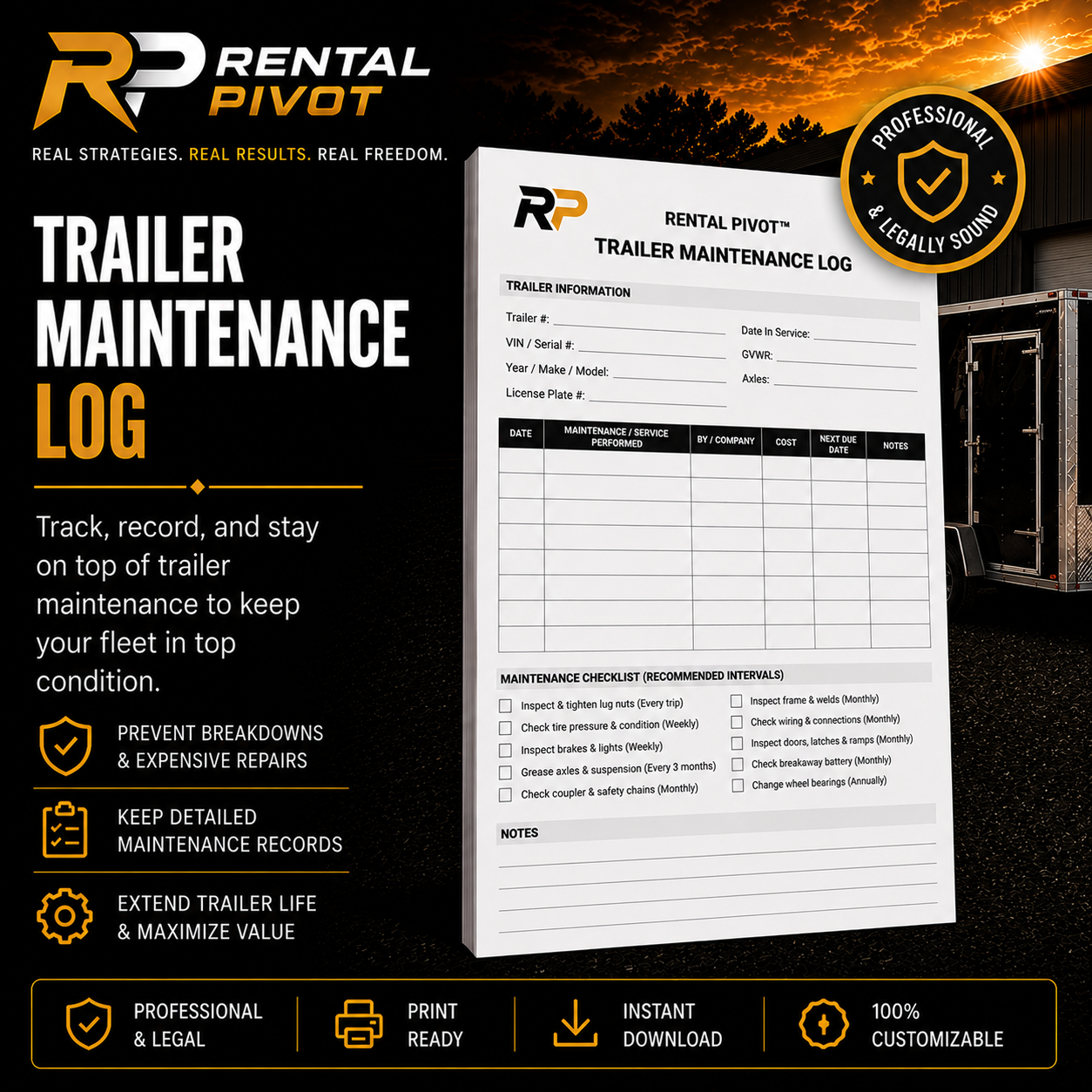 Maintenance Log